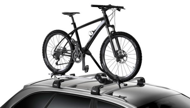 Thule roof mounted cycle carrier